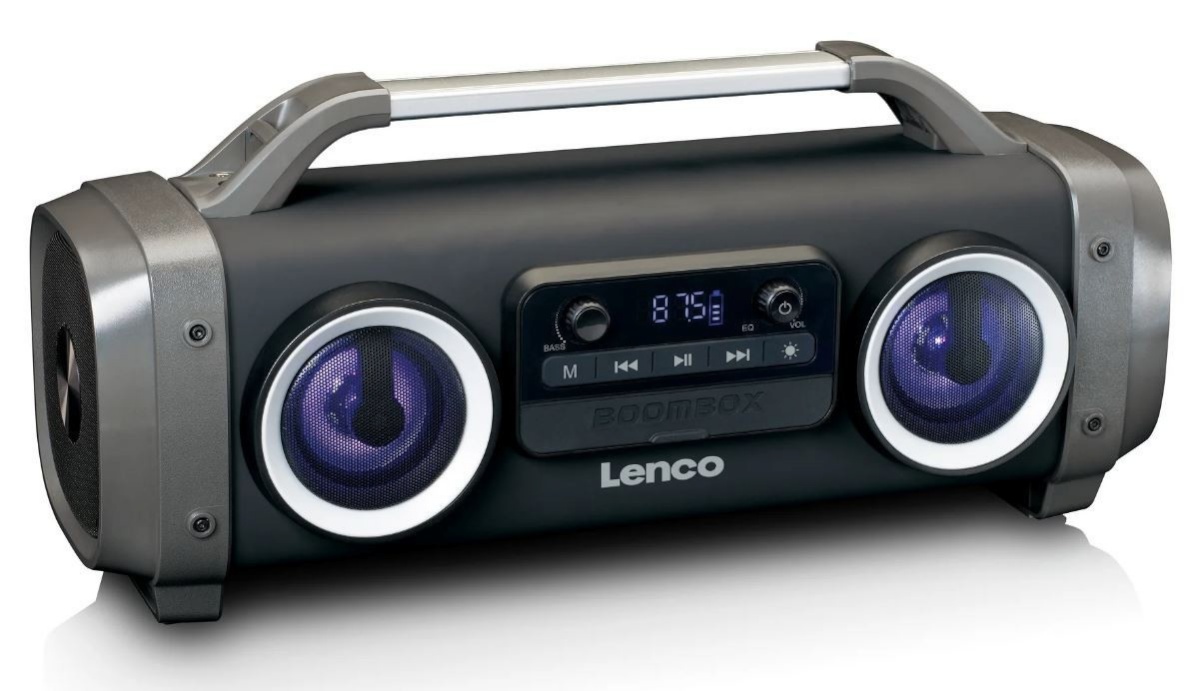 Lenco kõlar Bluetooth Lenco SPR100BK, black