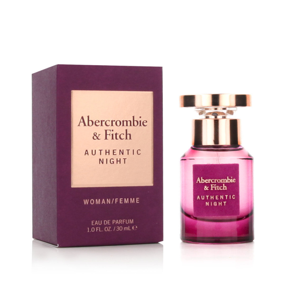 Abercrombie & Fitch parfüüm Authentic Night 30ml, naistele
