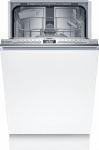 Bosch integreeritav nõudepesumasin SPV4HKX10E Series 2 Fully-Integrated Dishwasher 45cm, valge