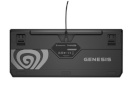 Genesis klaviatuur THOR 230 | Mechanical Gaming Keyboard | Wired | US | Anchor hall Positive | USB Type-A | Outemu punane