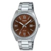 Casio meeste kell DATE - BROWN - ARABS NUMBERS (Ø 38,5mm)