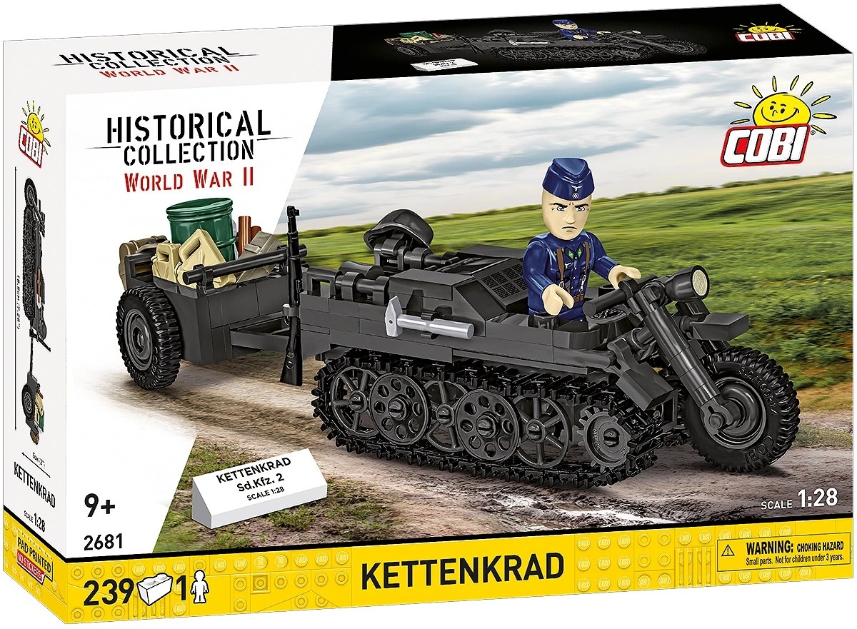 Cobi klotsid Bricks Kettenkrad 239 pieces