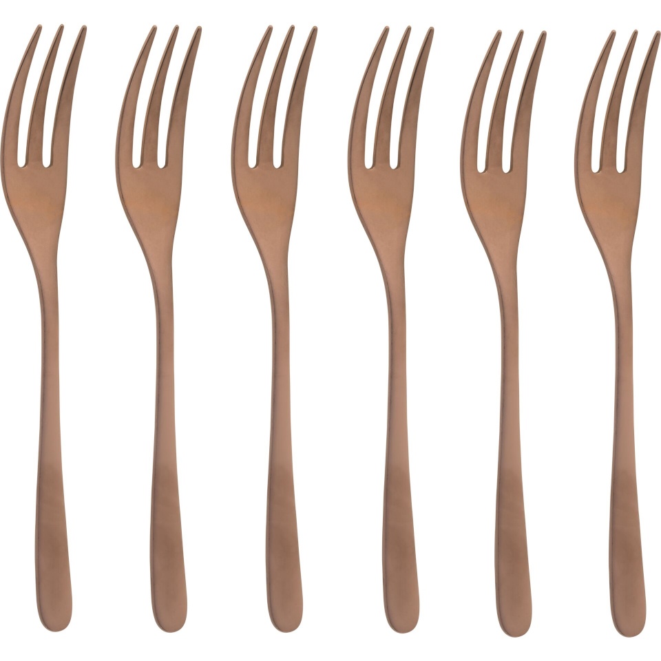 Sambonet söögiriistade komplekt Taste PVD 6 Cake Fork Set