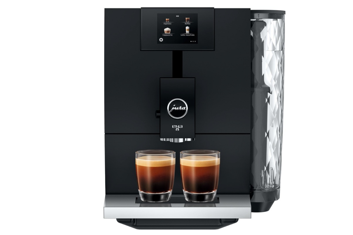 Jura espressomasin ENA 8 Metropolitan must (EC) Coffee Machine