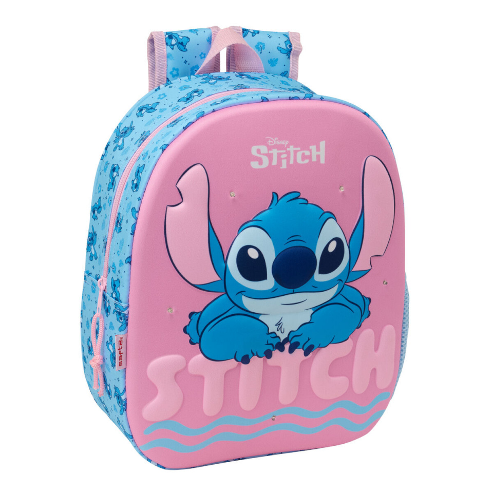 Lilo & Stitch seljakott roosa helesinine 27x33x10cm