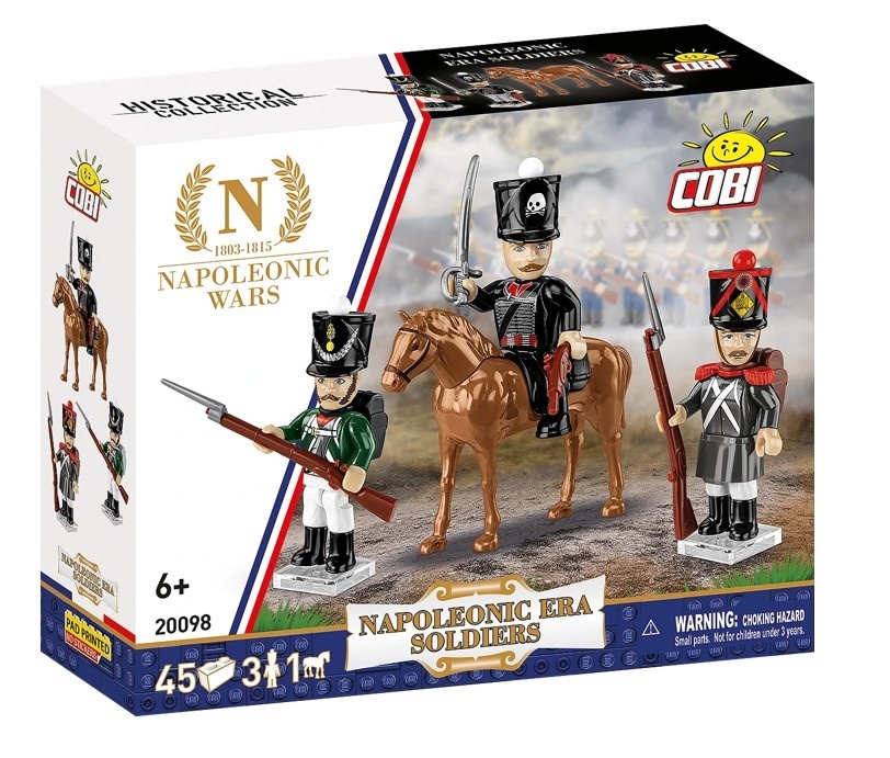 Cobi klotsid Napoleonic Era Soldiers Building Block Minifigures