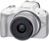 Canon EOS R50 + 18-45mm STM, valge