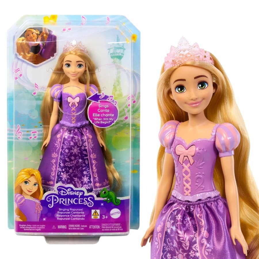 Mattel mängunukk Doll Disney Princess Singing Rapunzel