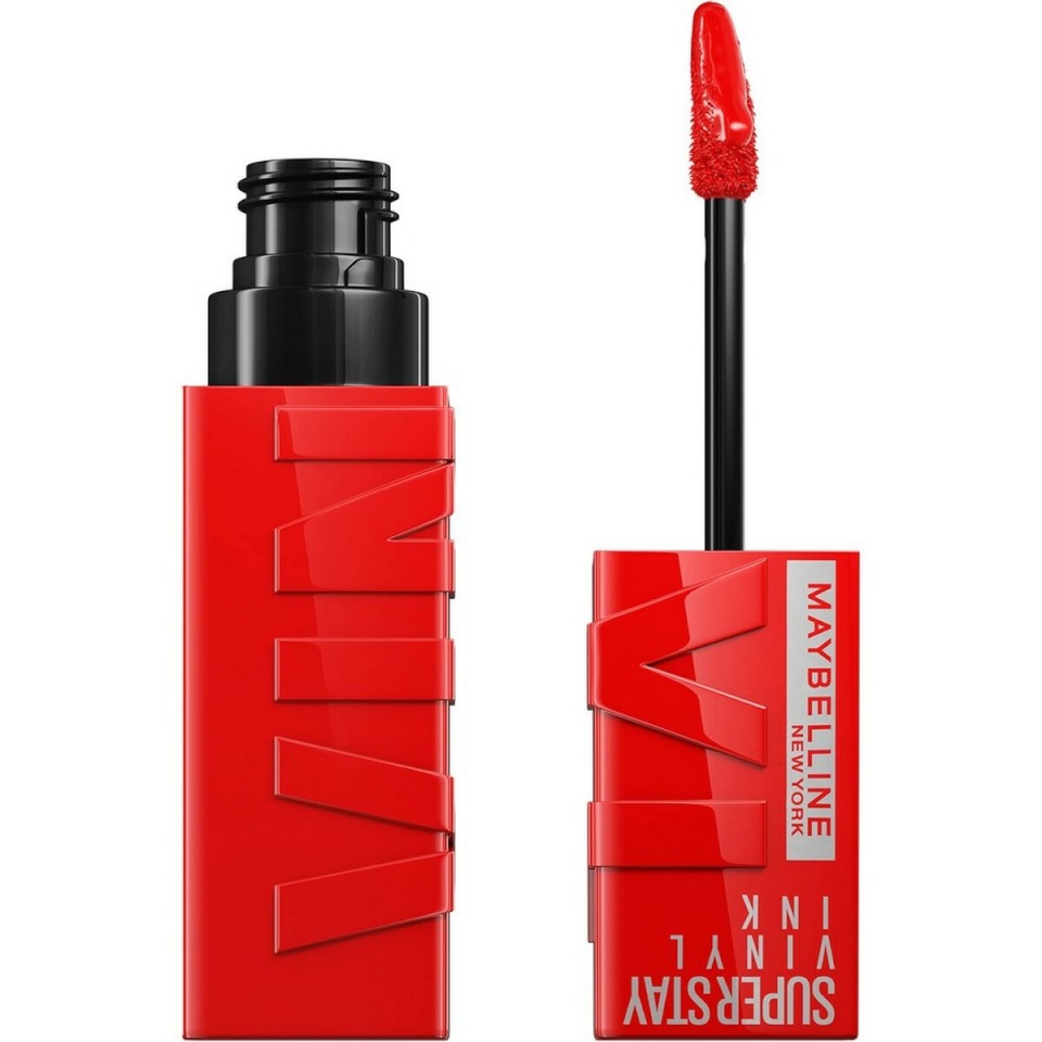 Maybelline läikiv huulepulk Superstay Vinyl Link 25-red-hot