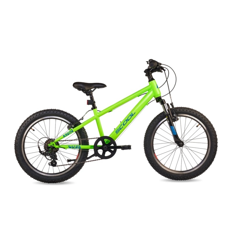 S´COOL laste jalgratas Xroc, 20" Neon Green/Ocean