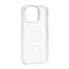 Puro Cover in PC++TPE with integrated magnets "LITE MAG PRO" for iPhone 15 Pro, white color