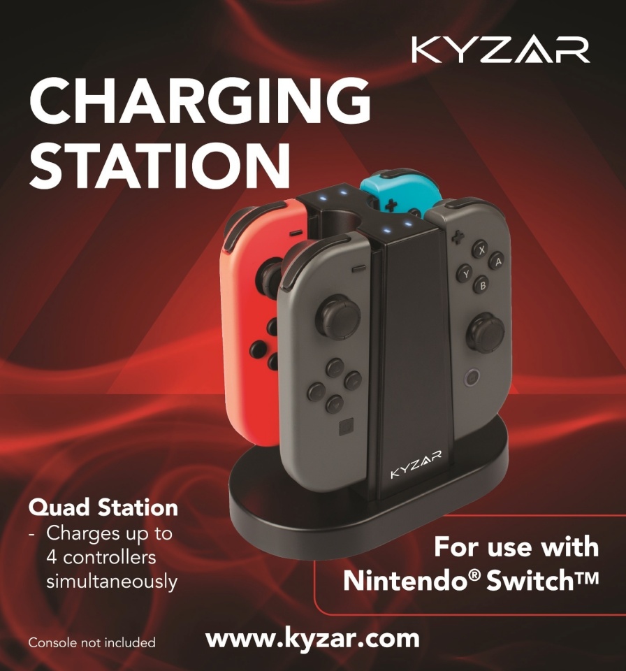 Kyzar laadimisdokk Charging Station, Switch