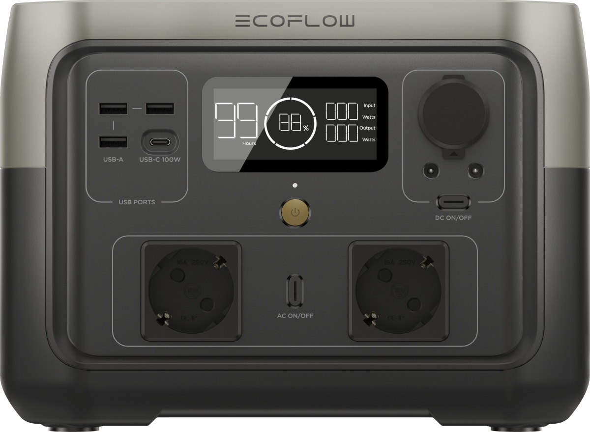 EcoFlow akujaam RIVER 2 Max 512Wh