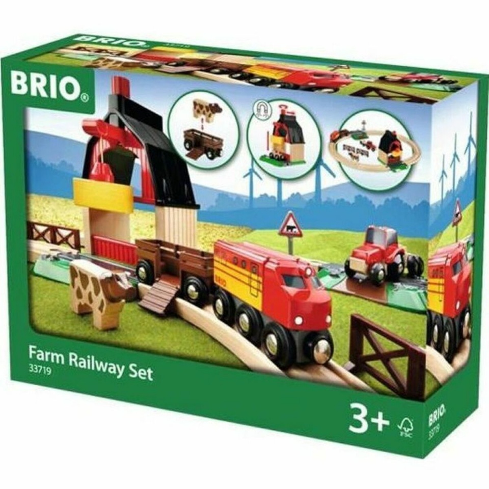 Brio Raudtee rööbas Farm Railway Set