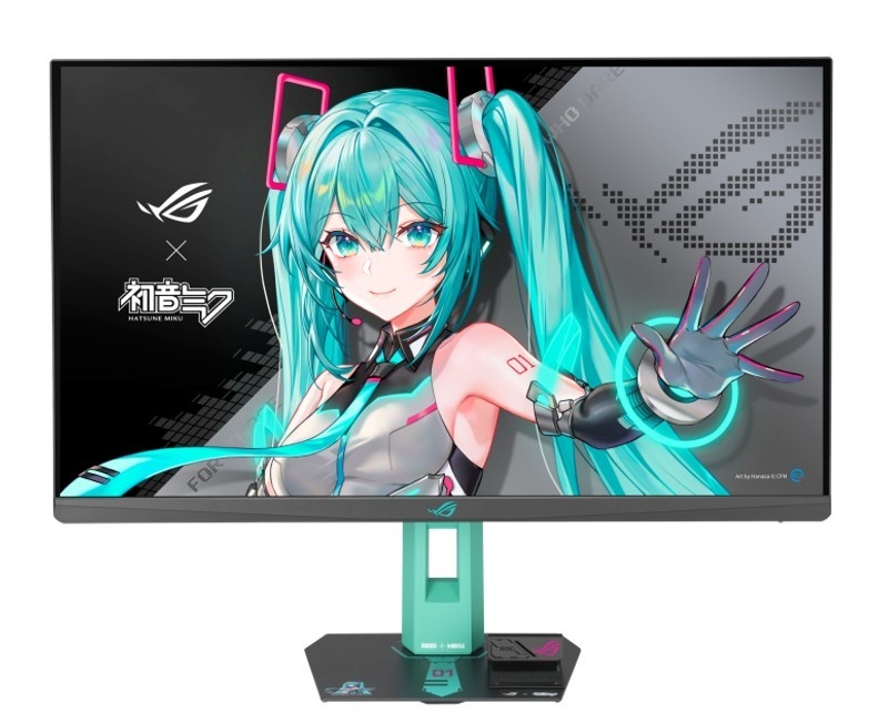 Asus monitor ROG Strix XG27ACMEG-G Hatsune Miku - 260Hz OC | QHD | Fast IPS | 27"