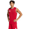 Adidas Teamwear T-särk meestele Entrada 26 Sleeveless Jersey punane KB3932 suurus L