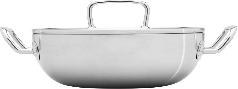 Heirol pann Steely Classic Triply Frying Pan, 26cm / 3,4 L, hõbedane