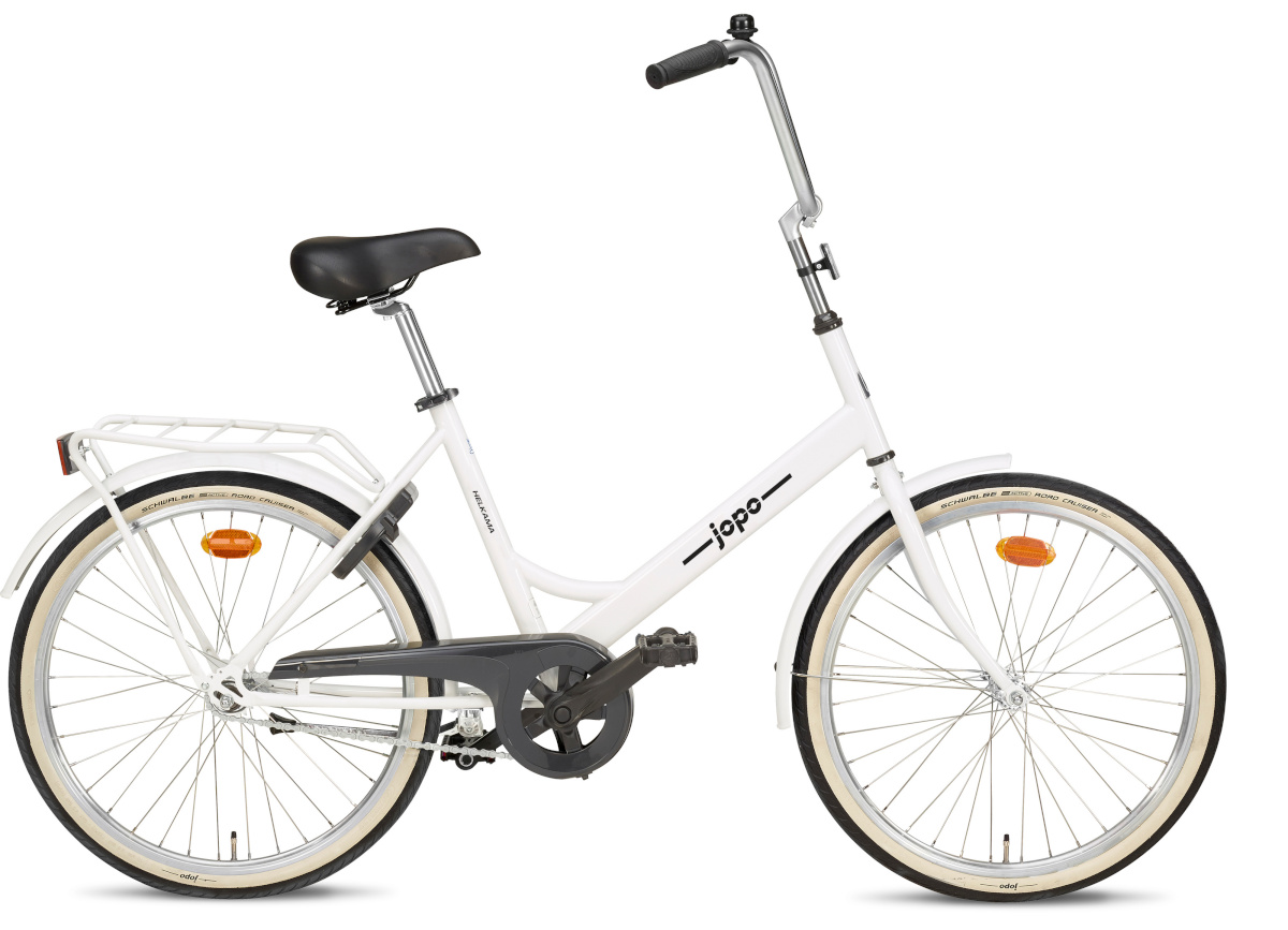 Helkama jalgratas Jopo, 24", 1-käiguline, valge