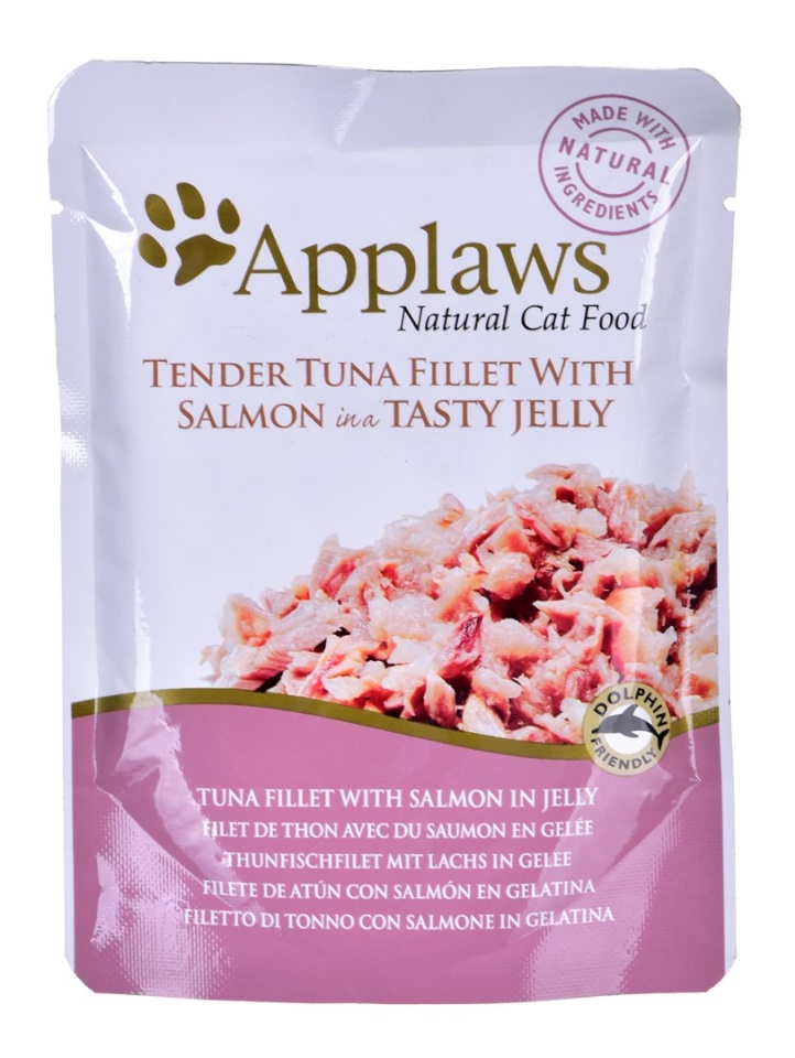 Applaws kassitoit Cat Tuna and Salmon in Jelly 70g