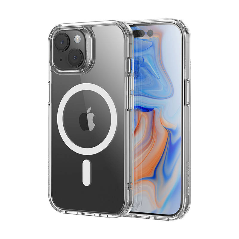 ESR kaitsekest Classic Hybrid (HaloLock) Case for iPhone 15 (transparent)