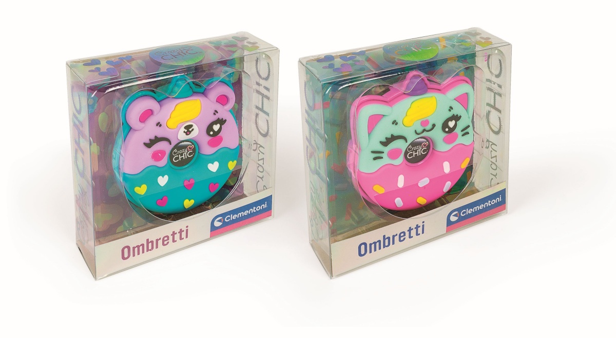 CLEMENTONI CRAZY CHIC silmavärv Donut, assortii, 18893