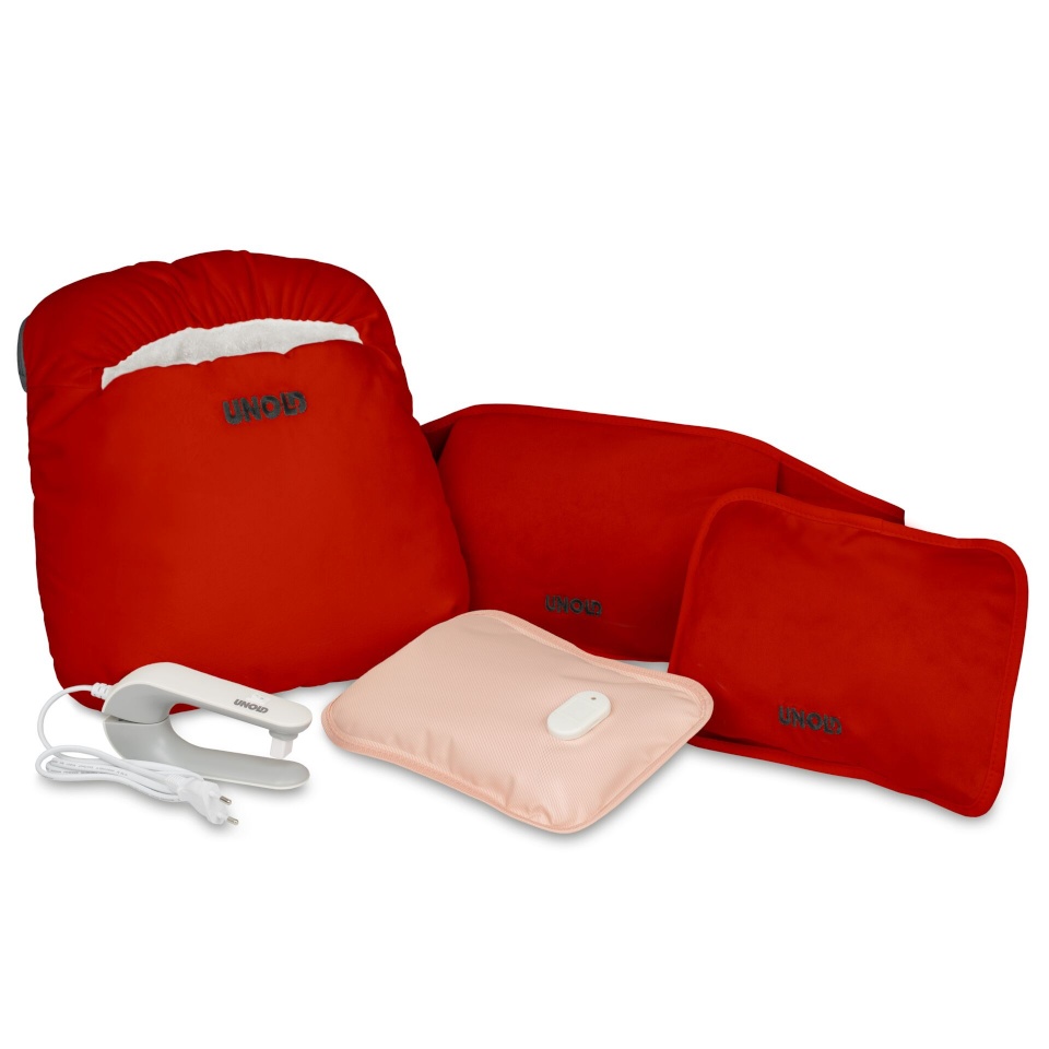 Unold elektriline soojendaja 86023 Wärmi Premium Set elektrische Wärmflasche punane