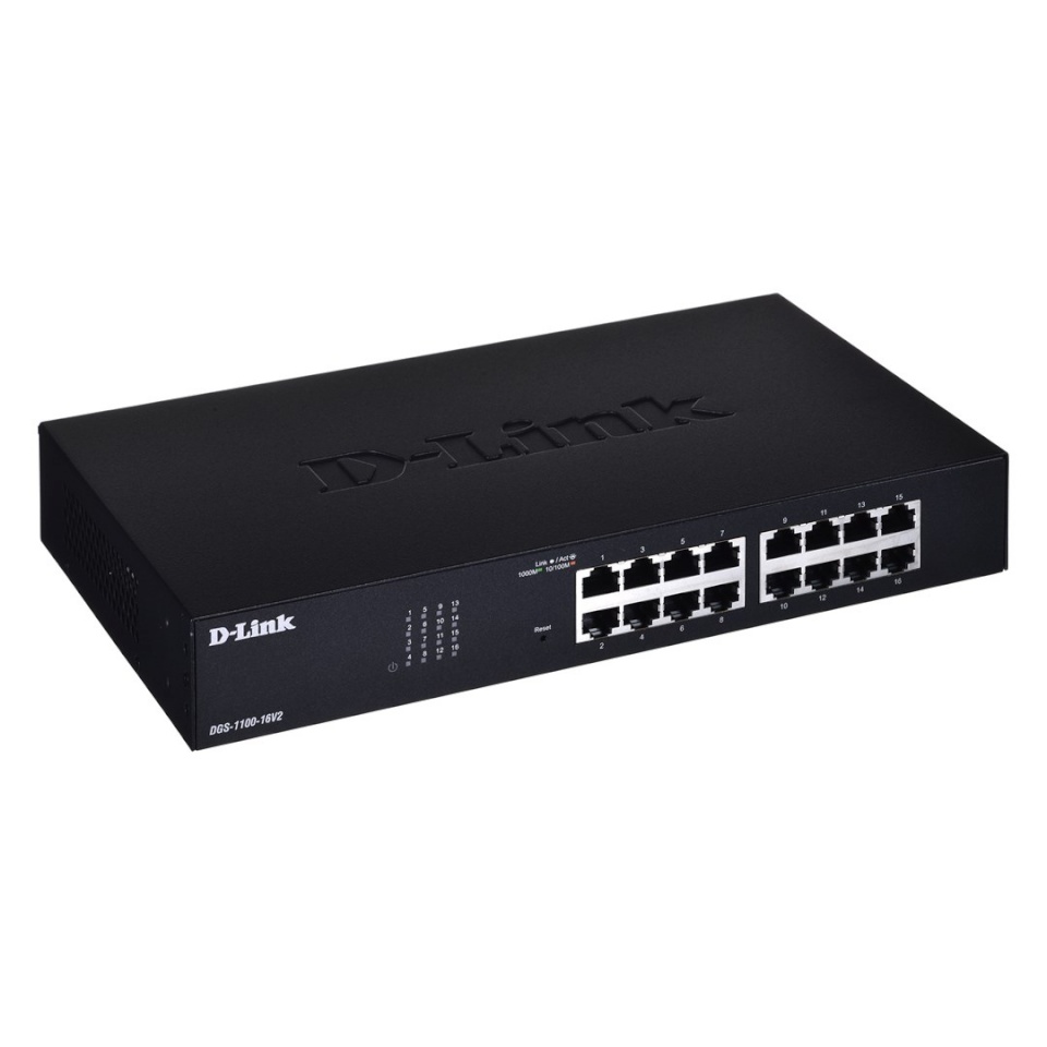D-Link switch DGS-1100-16V2/E 16Port Gigabit Managed switc