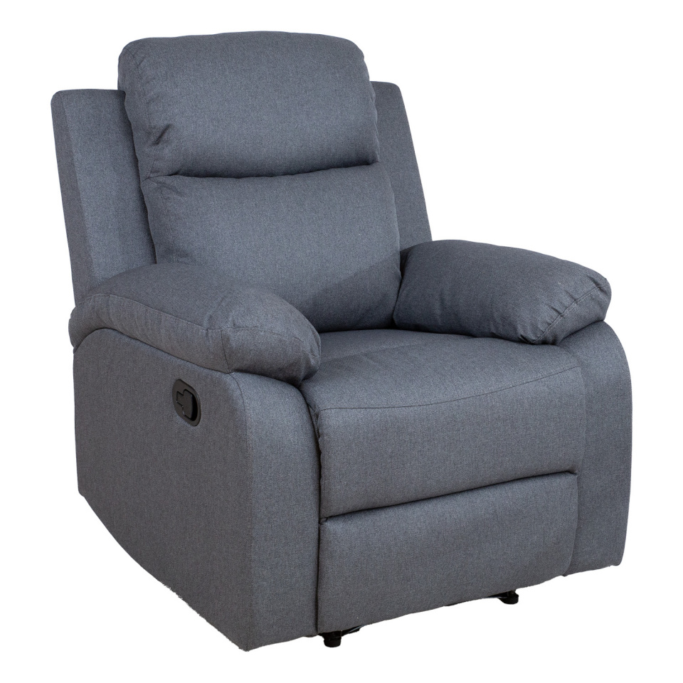 H4Y Tugitool REX manuaalne recliner, tumehall