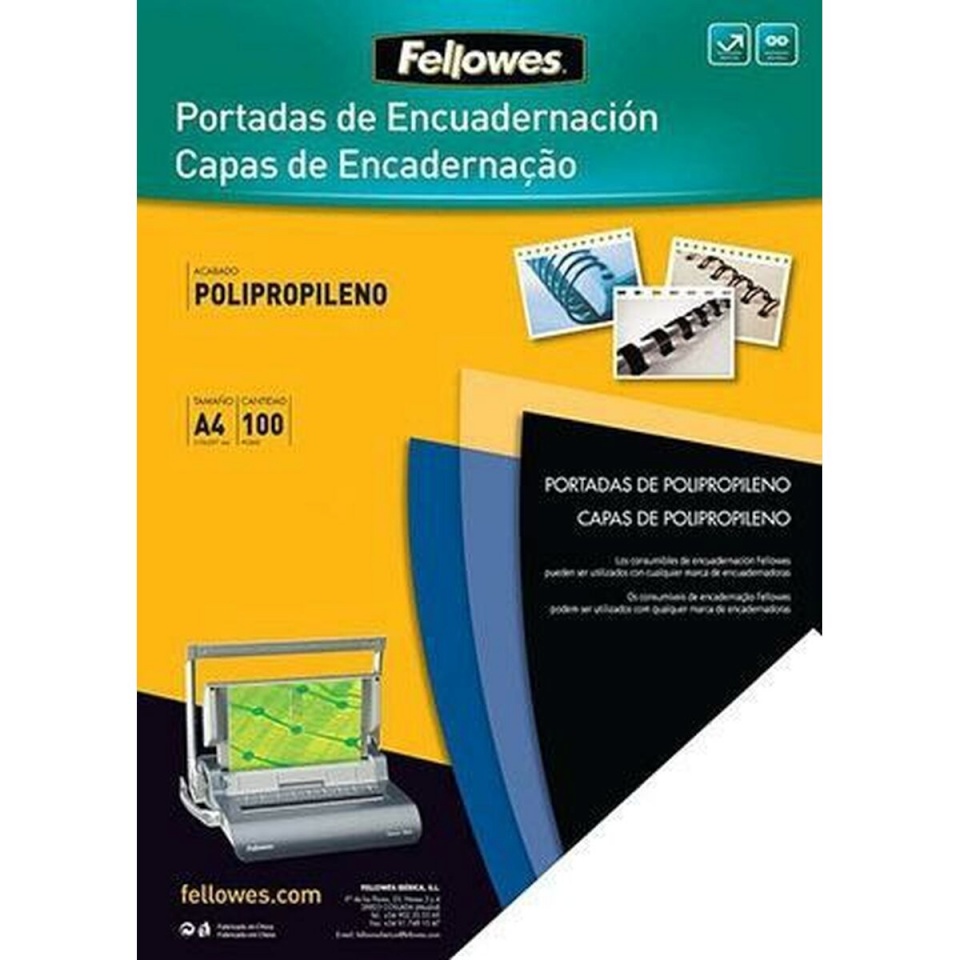 Fellowes Kate Fantaisie A4. 50pk Köitja läbipaistev A4 polüpropüleen Plastmass 50tk