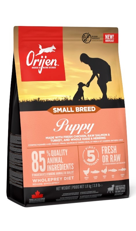 Orijen kuivtoit koerale Small Breed Puppy, 1,8kg