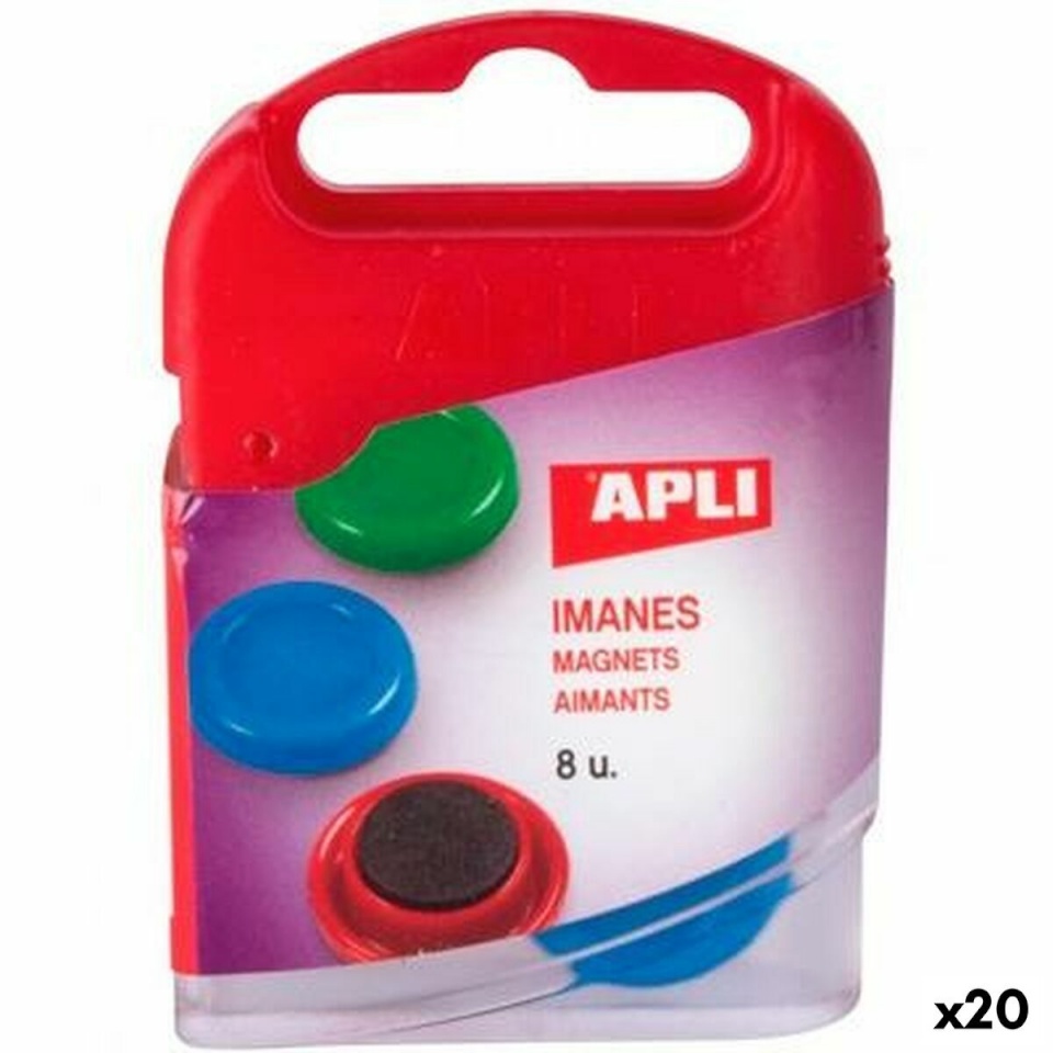 Apli Magnetid Ø 2cm 8 Tükid, osad 20tk