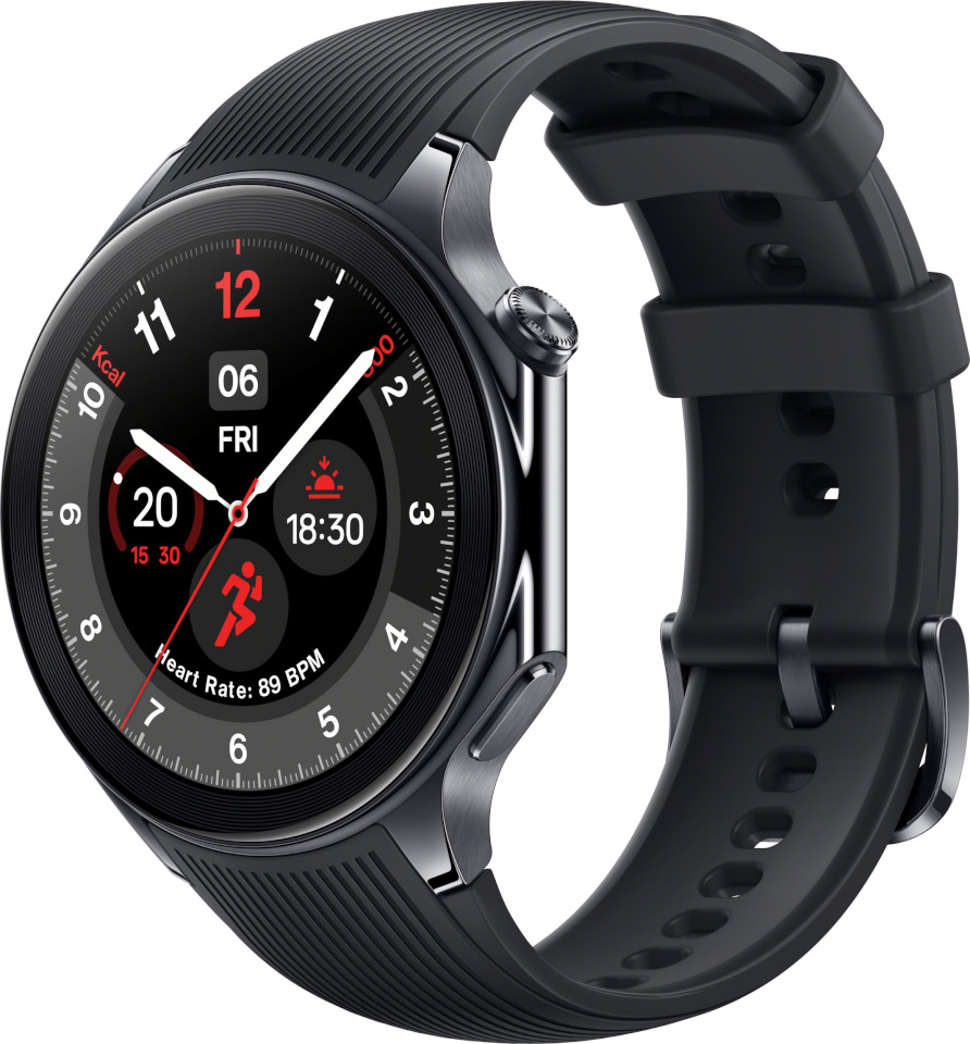 OnePlus Watch 2 nutikell, 47 mm, must teras