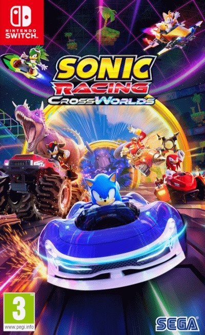 Nintendo Switch mäng Sonic Racing Cross Worlds