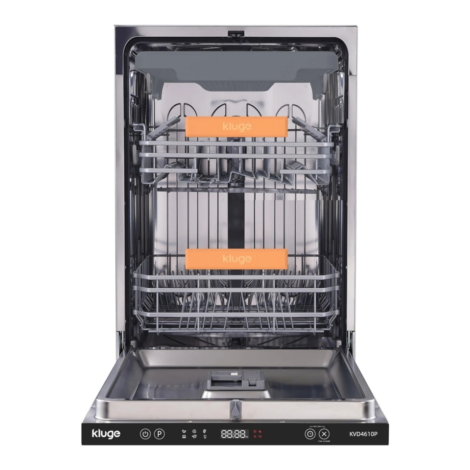 Kluge integreeritav nõudepesumasin KVD4610P Built-In Dishwasher, hõbedane