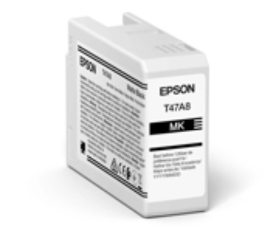 Epson tindikassett Epson mattmust T 47A8 50ml Ultrachrome Pro 10
