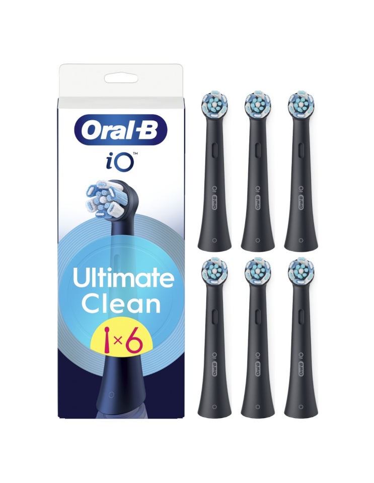 Braun lisaharjad Oral-B Replaceable Toothbrush Heads iO UltimateClean, 6tk, must