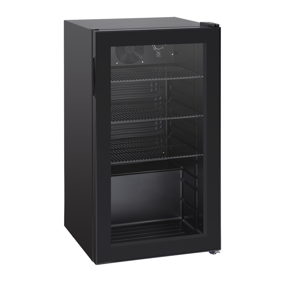 Scandomestic vitriinkülmik DC98BB Display Cooler, must