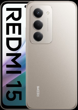 Xiaomi mobiiltelefon Redmi 15 8/256GB Titan hall