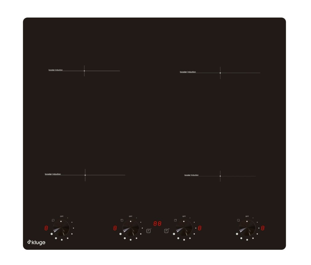Kluge induktsioonplaat KPI6023BB Induction Hob, must