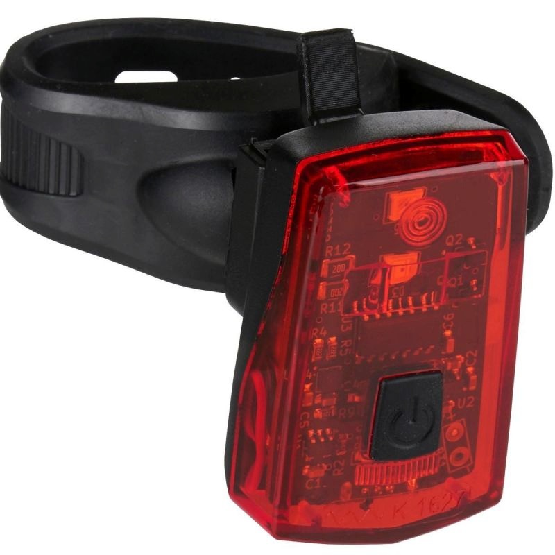 Dunlop rattatuli USB LED Rear Bike Light - With Stop Function Certificate
