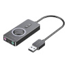 Vention väline helikaart External USB 2.0 Audio Card Vention CDRBF 1m (must)