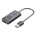 Vention väline helikaart External USB 2.0 Audio Card Vention CDRBF 1m (must)