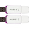Philips mälupulk Philips USB 2.0 2-pakk 64GB Snow Edition Magic lilla