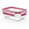 Tefal toidukarp MasterSeal Glass Storage Box, 0,45L, punane