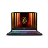 MSI sülearvuti katana 15 Hx B14wfk, Core i7, i7-14650hx, 2200MHz, 15.6" , 1920x1080, 16GB, DDR5, 5600MHz, SSD 512GB, GeForce Rtx 5060, 8GB, ENG, windows 11 Home, must, 2.4kg, katana15hxb14wfk-073nl