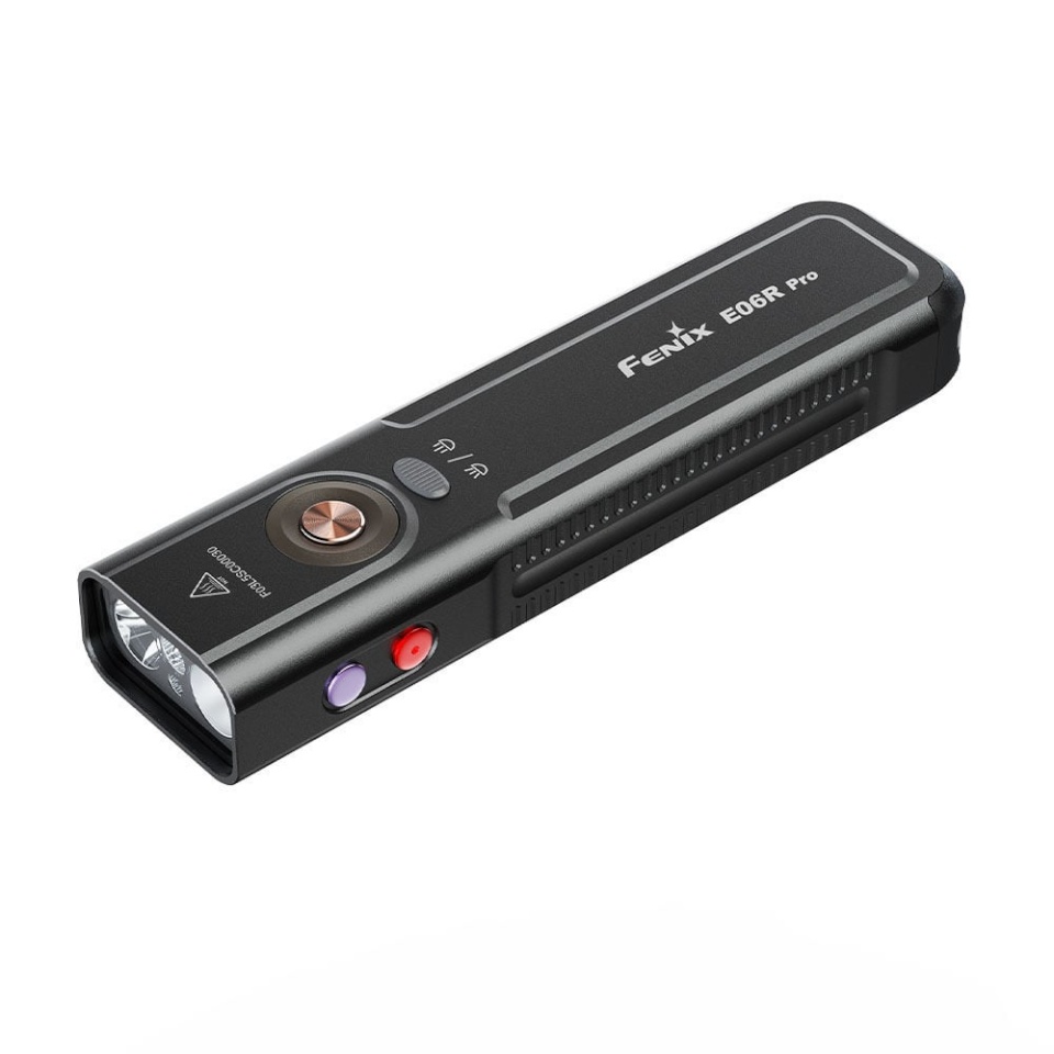 Fenix taskulamp E06R PRO, must, 1600 lm