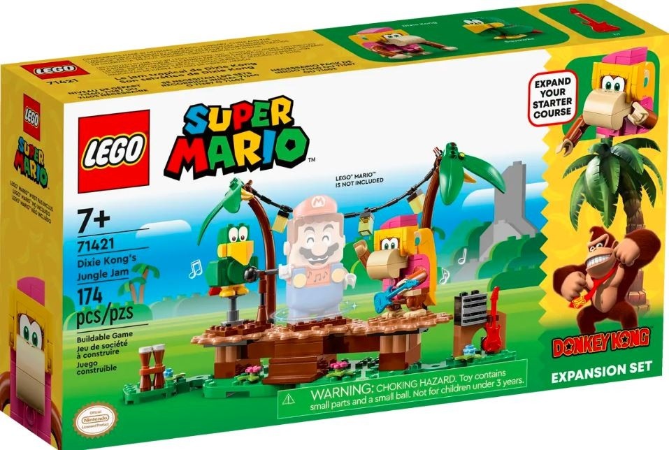 LEGO klotsid Super Mario 71421 Dixie Kong's Jungle Jam Expansion Set