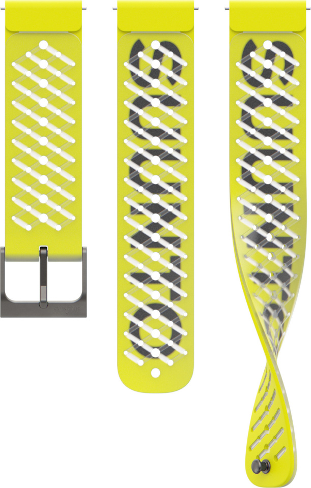Suunto kellarihm Athletic 5 Silicone 22mm Lemon Yellow
