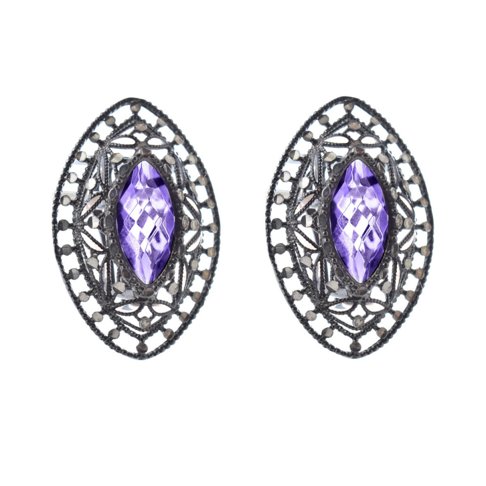 Lotus naiste kõrvarõngad LP-1043-4-2 Sterlinghõbe 3,5cm