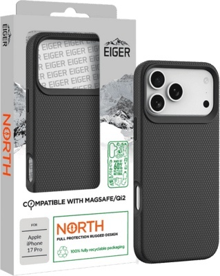 Eiger kaitsekest North Case MagSafe GRS iPhone 17 Pro must